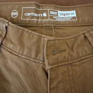 Carhartt Men's Tan Straight Fit Chinos